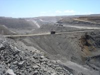 Coal mine in Queensland