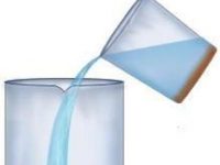Decantation of oil and water experiment