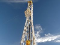 Drill pipe ready for Rig 100 at Jolokia 1