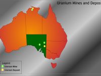Uranium Mines in SA Map