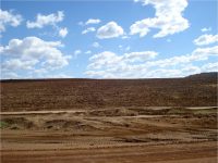 Spreading of topsoil