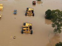 Mining Equipment in Rockhampton flooded