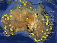 Fossil Fuel Power Stations in Australia interactive Google map