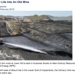 National Mining Chronicle – New life for an abandoned mine